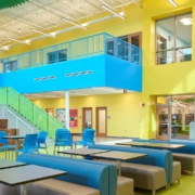 Lake Elementary School atrium